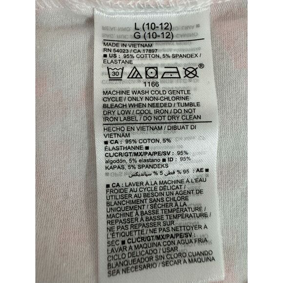 Old Navy Girls' Fitted Racerback Tank Top - Pink Edge Neon L (10-12) - Picture 4 of 6